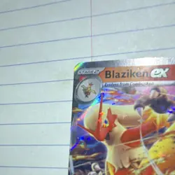 Pokemon TCG Blaziken ex Holo Double Rare 024/159 Sv09: Journey Together 2025 - Image 2