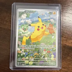 Pokemon Pikachu TCG Paldea Adventure Chest SVP 088 Black Star Promo - Image 1