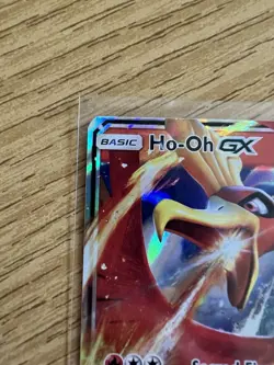 Pokemon TCG Ho-Oh GX Burning Shadows Holo Ultra Rare Card 21/147 - Image 3