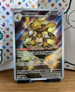 Alakazam 009 Mega Evolution Promo Holo Pokemon TCG - Image 1
