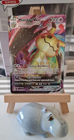 TCG Pokemon MIMIKYU V - Brilliant Stars - 069/172 (Holo Rare VMAX) NM - Image 1