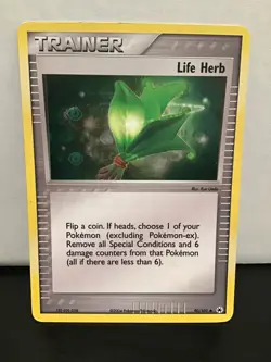 Life Herb Pokemon Hidden Legends 90/101 Holo Uncommon - Image 1