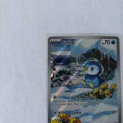 Piplup 098/094 Pokemon Phantasmal Flames Illustration Rare - Image 5
