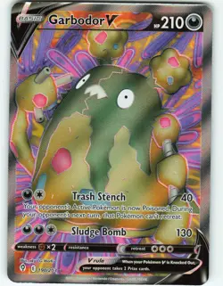 Garbodor V - 190/203 Evolving Skies - Pokemon TCG - 2021 - Image 1