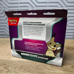 Pokemon TCG Mimikyu EX Showcase Box 3 Random Booster Packs plus 1 Promo Sealed - Image 2