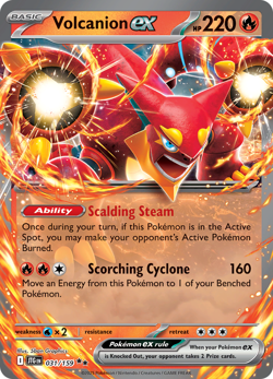 Volcanion ex 031/159 - Journey Together - Pokemon TCG - Double Rare - Image 1