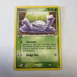 Pokemon Ex Legend Maker Grimer Common (54/92) - Image 1