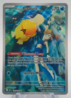 Misty’s Psyduck 193/182 – Destined Rivals Illustration Rare Pokemon 2026 - Image 1