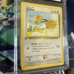 2000 Pokemon ITALIAN 1st Edition Base Set Doduo 48/102 CGC 10 Gem MINT - Image 2