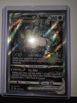 Pokemon Leafeon VSTAR GG35/GG70 Crown Zenith Ultra Rare Full Art Holo 260 HP - Image 1