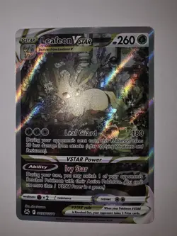 Pokemon Leafeon VSTAR GG35/GG70 Crown Zenith Ultra Rare Full Art Holo 260 HP - Image 2