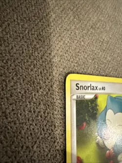 Pokemon Snorlax Rising Rivals Rare Regular Basic 81/111 2009 English - Image 3