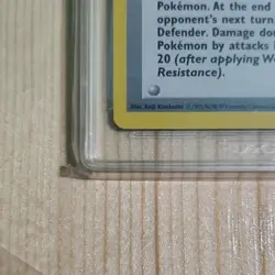 Pokemon Defender 80/102 Base Set Shadowless TAG 8.5 Trainer Uncommon WOTC 1999 - Image 5