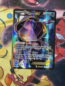 Genesect EX 120/124 Full Art Ultra Rare Holo XY - Fates Collide LP Pokemon - Image 1