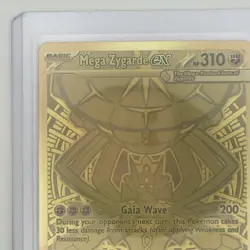 Pokemon Perfect Order Mega Zygarde EX Gold Mega Hyper Rare 124/88 - Image 4