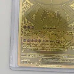 Pokemon Perfect Order Mega Zygarde EX Gold Mega Hyper Rare 124/88 - Image 5
