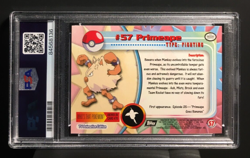 Primeape Foil | Topps Pokemon TV | PSA 8 Near Mint | englisch | Rasaff - Image 2
