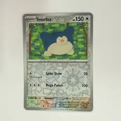 Snorlax 144/191 C Surging Sparks Pokemon Reverse Holo NM/M SSP - Image 1
