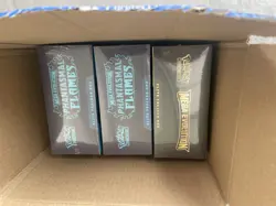 Pokemon Sealed ETB Lot - 2 Phantasmal Flames, 1 Mega Evolution Lucario Box - Image 1