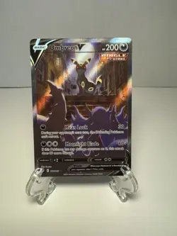 Umbreon V Alternate Art Evolving Skies 189/203 Alt Pokemon Card FA 2021 NM - Image 1