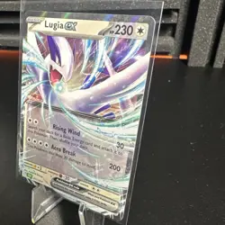 Pokemon TCG Lugia EX Holo Trading Card 017/034 CLV Classic - Image 3
