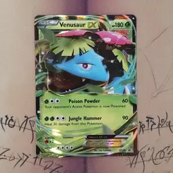 Venusaur EX XY28 Black Star Promo Holo NM Pokemon Card English - Image 1