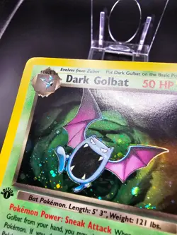 NM - Golbat - 7/82 - Holo - 1st Edition - Team Rocket - Pokemon Card - Image 2