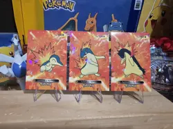 Pokemon Card Database 2 - Cyndaquil Quilava Typhlosion Evolution Set- 3 Card Lot - Image 4