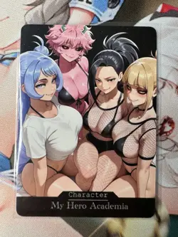 My Hero Academia Goddess Story Waifu Anime Custom Card - Image 1