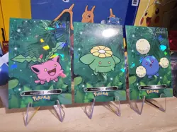 Pokemon Card Database 2 - Hoppip Skiploom Jumpluff Evolution Set - 3 Card Lot - Image 2