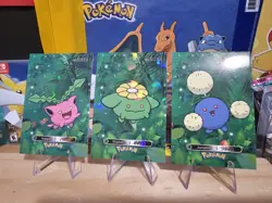 Pokemon Card Database 2 - Hoppip Skiploom Jumpluff Evolution Set - 3 Card Lot - Image 3