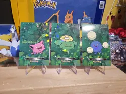 Pokemon Card Database 2 - Hoppip Skiploom Jumpluff Evolution Set - 3 Card Lot - Image 4