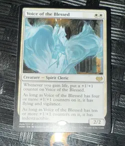MTG Voice of the Blessed Innistrad: Crimson Vow 044/277 Regular Rare - Image 1