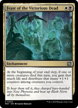 NM Foil Feast of the Victorious Dead, MTG, March of the Machine, Magic, 30 - Image 1