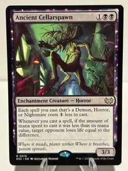 Ancient Cellarspawn 16 R Commander: Duskmourn: House of Horror NM MTG - Image 1