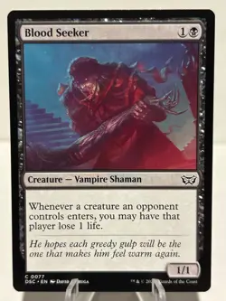 Blood Seeker 77 C Commander: Duskmourn: House of Horror NM MTG - Image 1