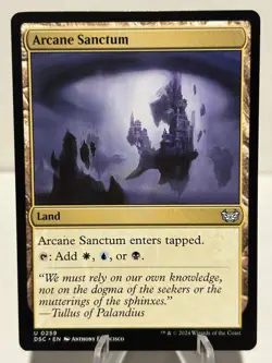 Arcane Sanctum 259 U Commander: Duskmourn: House of Horror NM MTG - Image 1