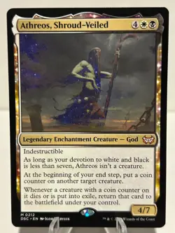 Athreos, Shroud-Veiled 212 M Commander: Duskmourn: House of Horror NM MTG - Image 1