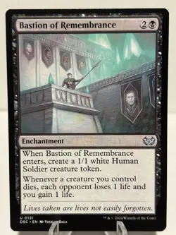 Bastion of Remembrance 131 U Commander: Duskmourn: House of Horror NM MTG - Image 1