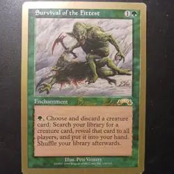 Mtg Survival of the Fittest LP World Championships Deck Reserved List Exodus - Image 1