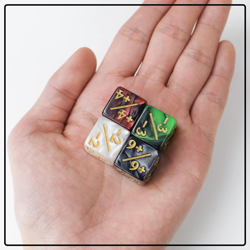 48 Pieces MTG Counters Token Dice, Magic The Gathering Glitter Sparkle Loyalt... - Image 4