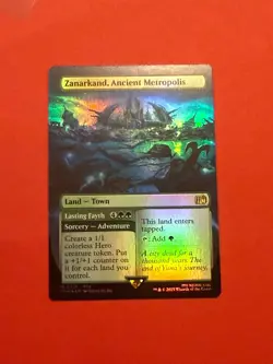 MTG Final Fantasy Foil Zanarkand, Ancient Metropolis 0314 - Image 1