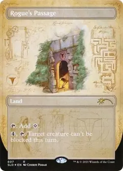 Rogue's Passage -Foil NM/EX MTG Secret Lair *NICE* *FOIL* - Image 1
