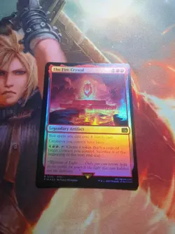 MTG - The Fire Crystal Final Fantasy Foil - Image 1