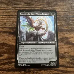 MTG Soldier of Fortune Sephiroth English Edition Lightly Played - Image 4