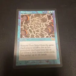 MTG Time Spiral Trading Card Rare No Major Scratches Good - Image 1