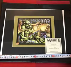 MTG Nicol Bolas Art Print Ed Beard Jr Signed Limited Edition - Image 2