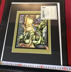 MTG Nicol Bolas Art Print Ed Beard Jr Signed Limited Edition - Image 3