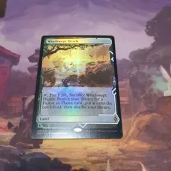 MTG Windswept Heath ZNE English Foil Playable - Image 1