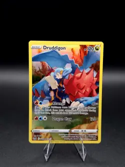 Druddigon NM Trainer Gallery Silver Tempest TG09/TG30 Pokemon TCG Holo - Image 1